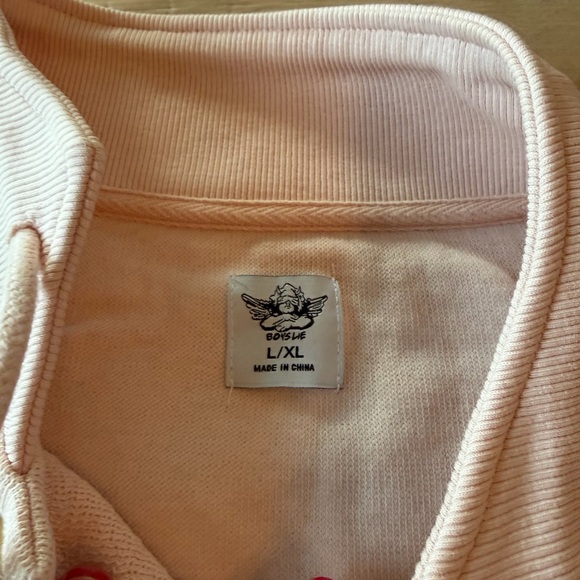 Boys Lie Adore You Henley Crewneck - Picture 6 of 8